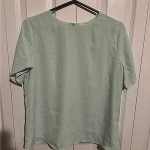 Banana Republic Mint Green Short Sleeve Top